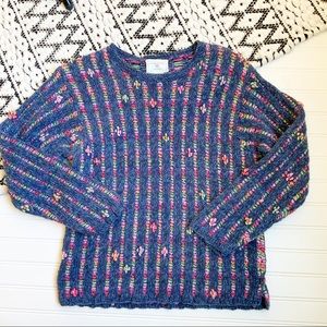 SUSAN BRISTOL casuals Multi-Colored  Knit Sweater